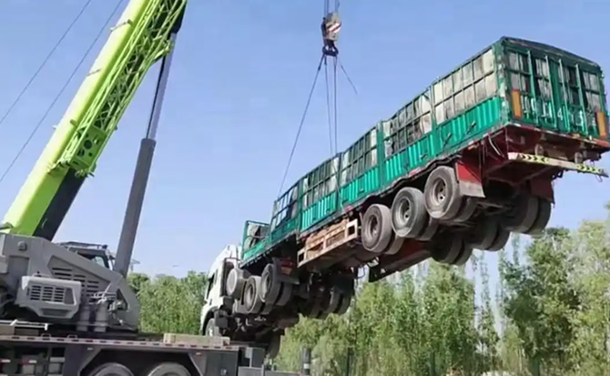 颍州区道路脱困救援案例